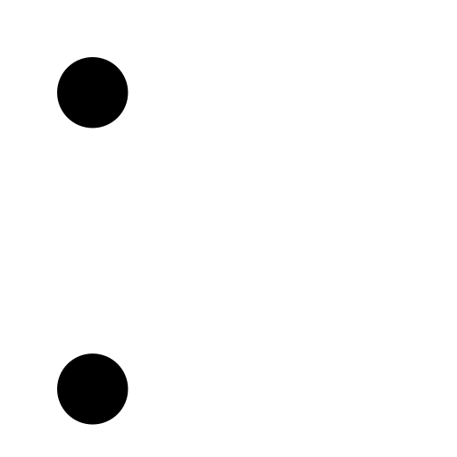 Vertical Black Dots in Minimalist Design