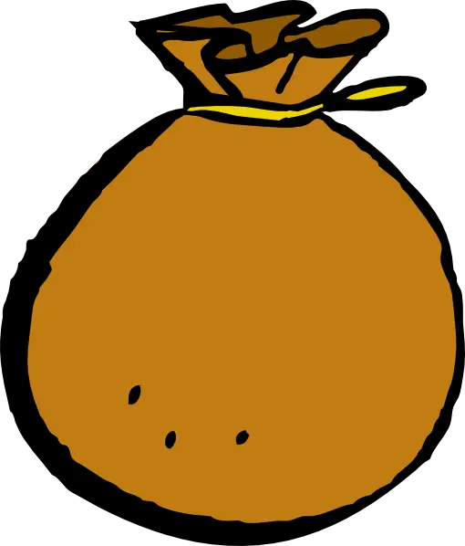 Brown Sack Bag