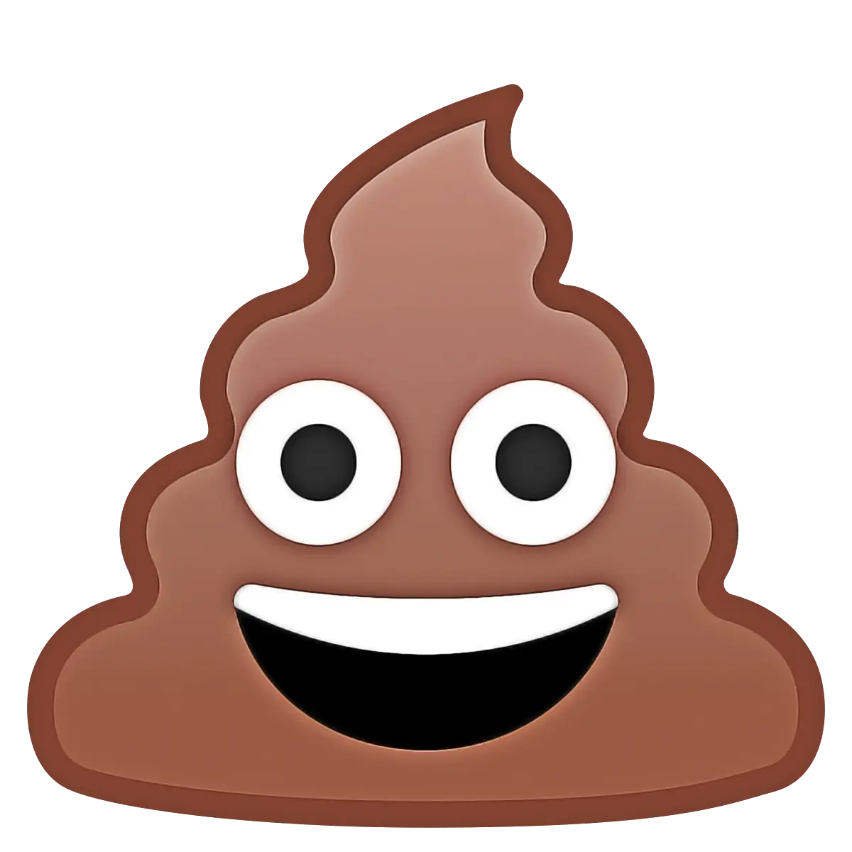 Smiling Poop Emoji Icon