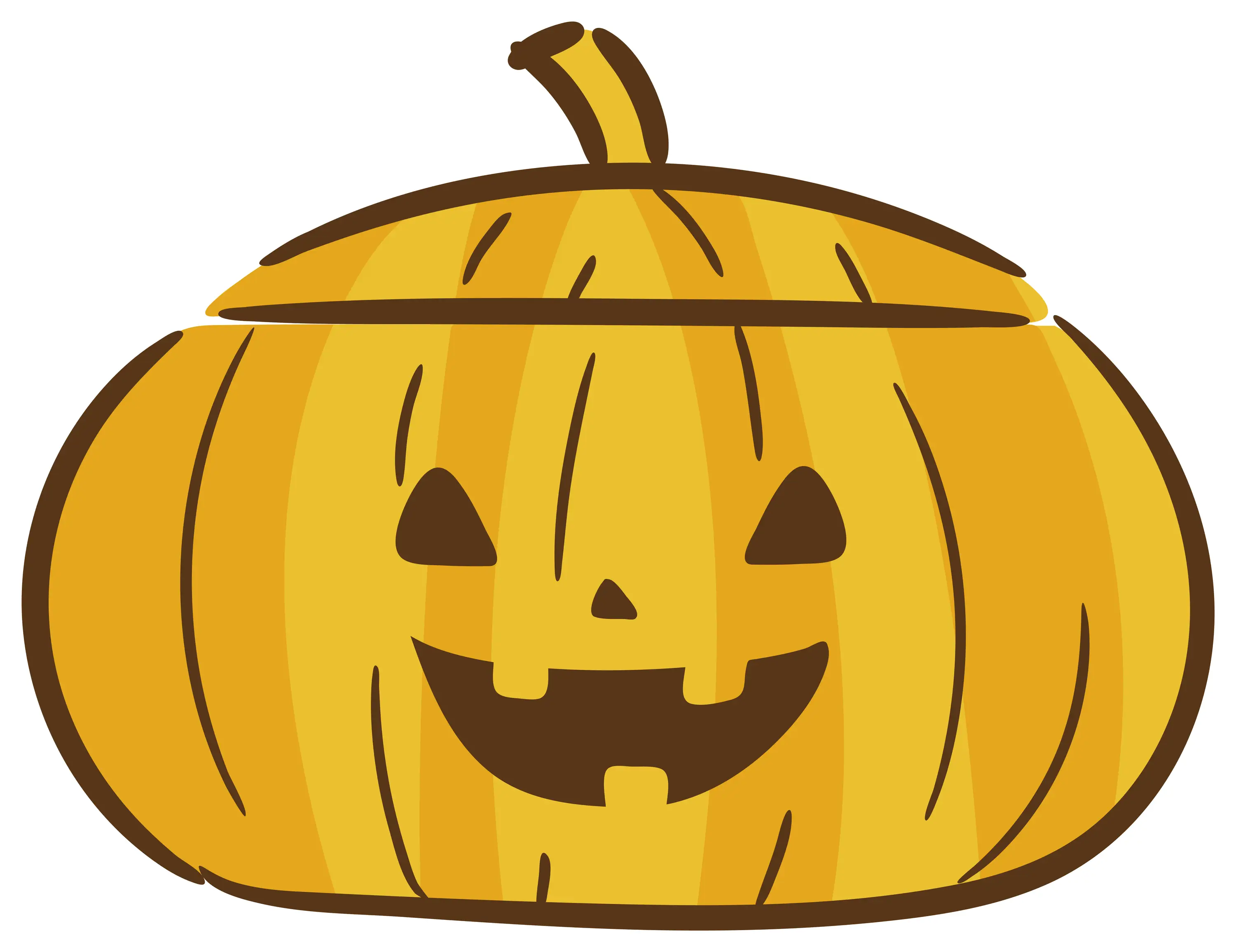 Jack-o&#039;-Lantern Pumpkin Illustration
