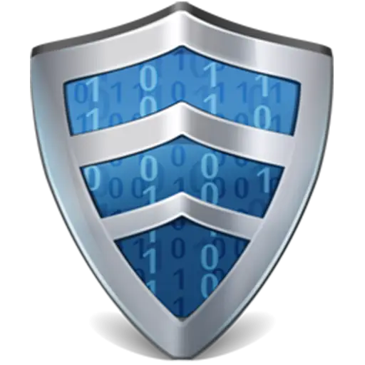 Digital Shield Icon for Security