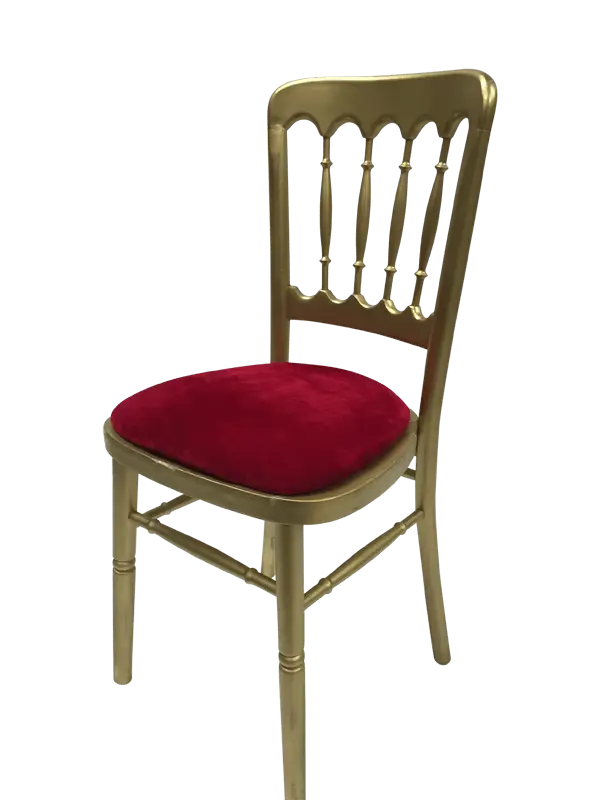 Fancy Chair with Red Cushion