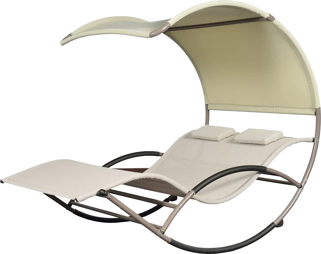 Comfortable Outdoor Lounge Chair with Canopy