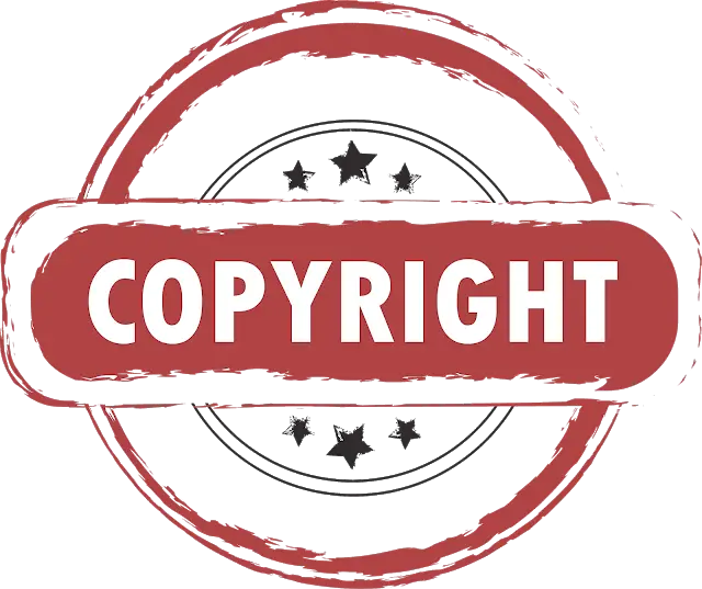 Red Copyright Stamp