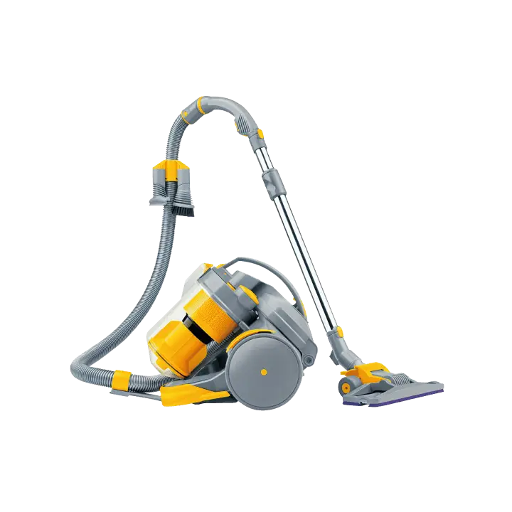 Yellow and Grey Vacuum Cleaner