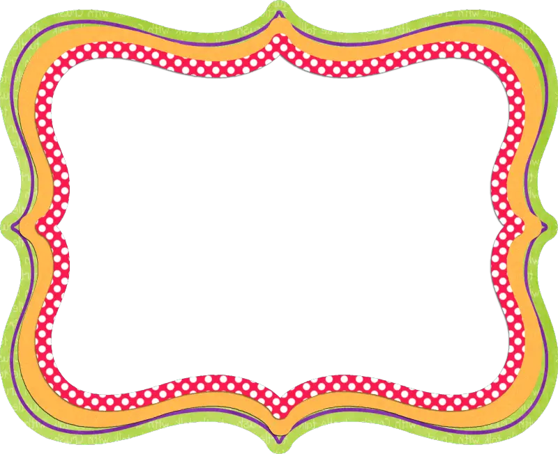 Colorful Decorative Frame Illustration