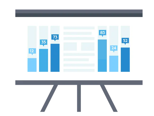 Business Presentation with Charts