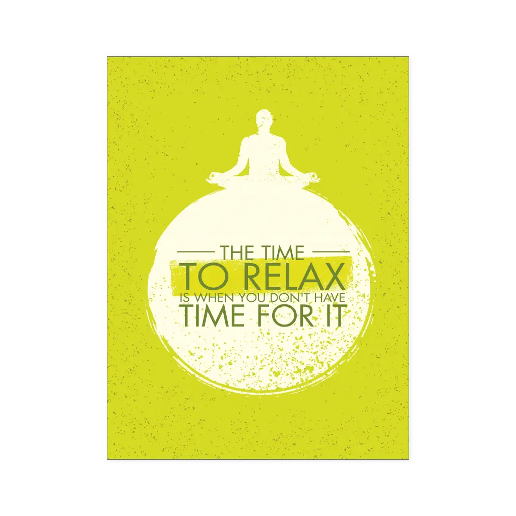Inspirational Relaxation Quote