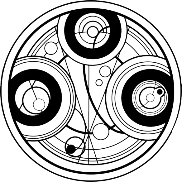 Abstract Circular Symbol Design