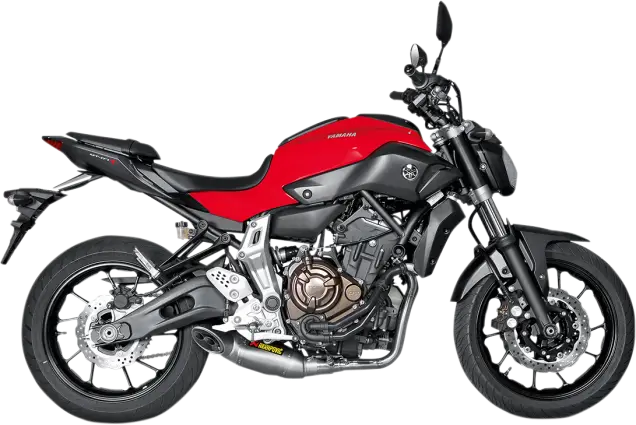 Sleek Red Motorbike