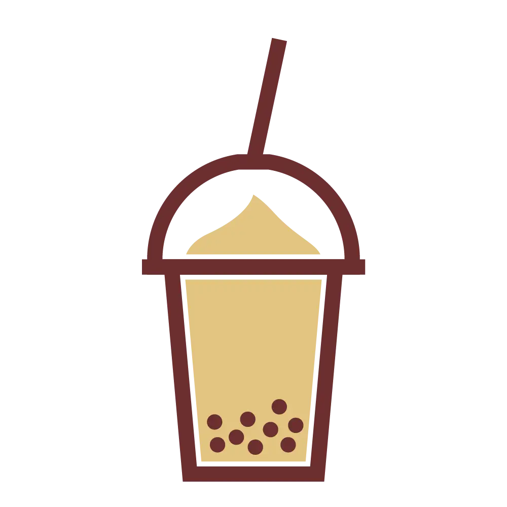 Bubble Tea Cup Illustration