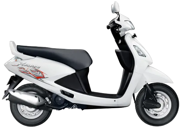 White Scooter for Urban Commute