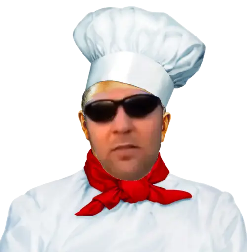 Cool Chef in Sunglasses