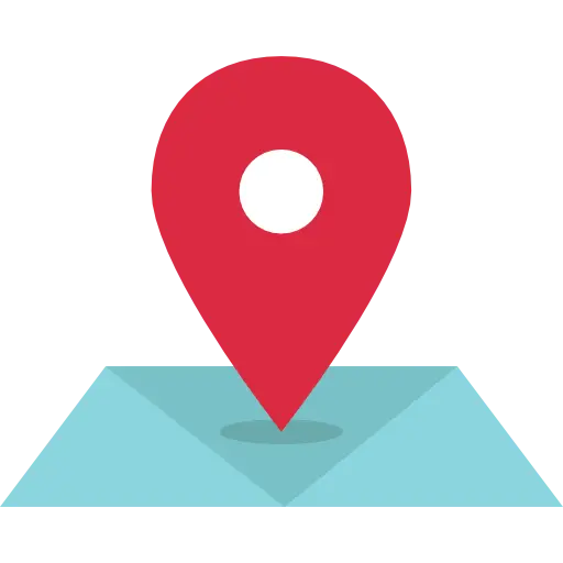 Location Pin on Map for Navigation