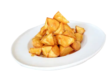 Plate of Fried Potatoes