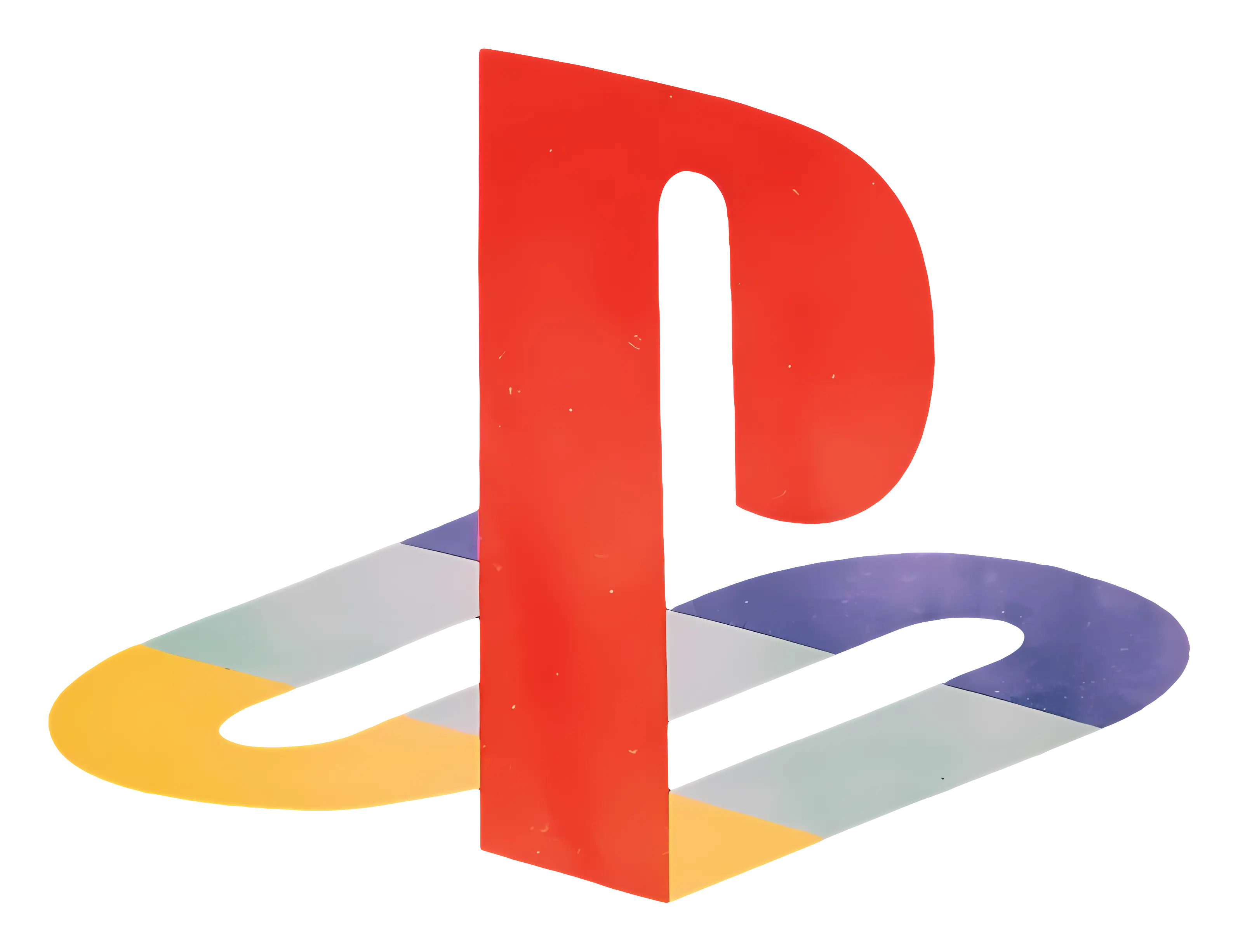 PlayStation Logo in Colorful Design