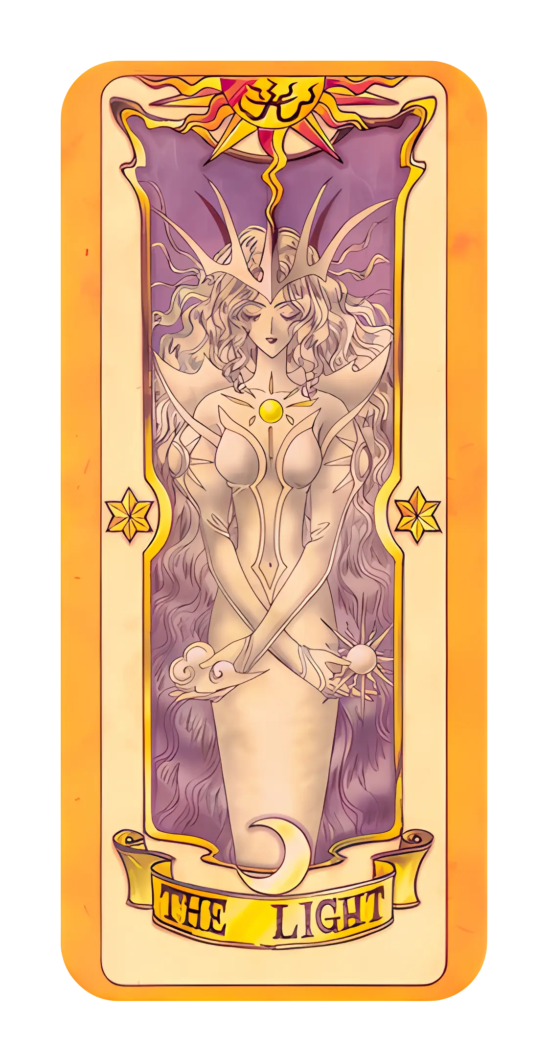 Mystical Light Card with Fantasy Design