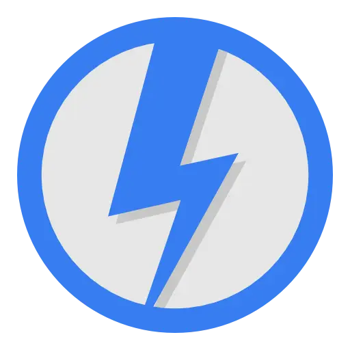 Blue Lightning Bolt Icon Symbol
