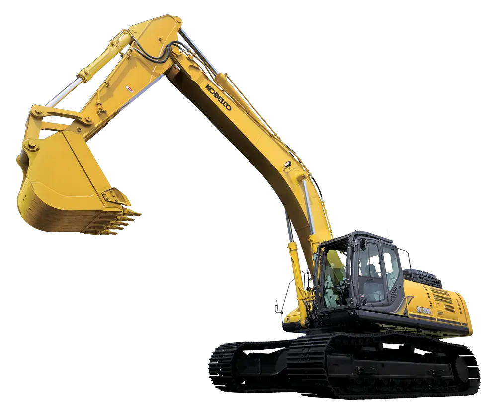Yellow Excavator for Construction Sites