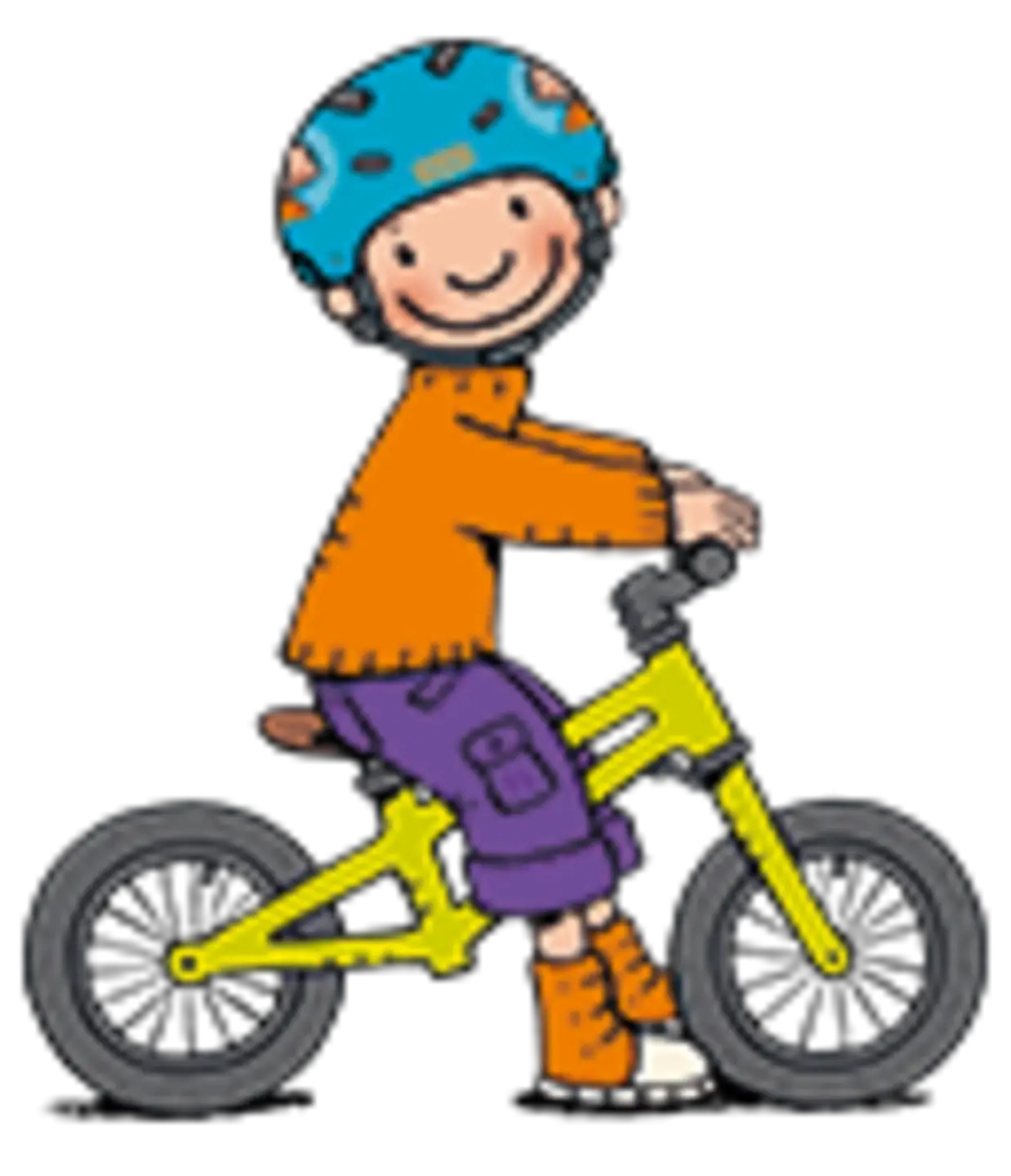 Child Riding a Bicycle