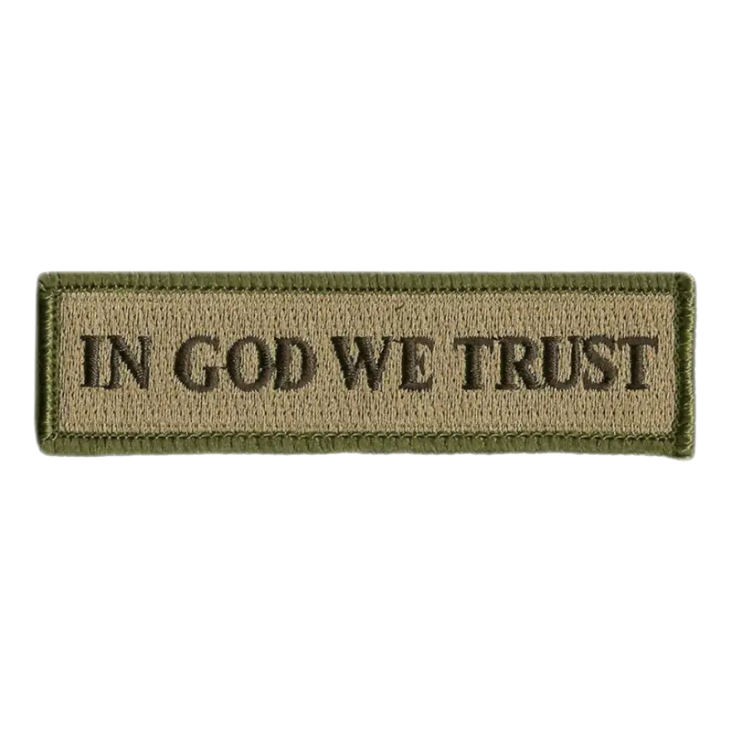 In God We Trust Patch