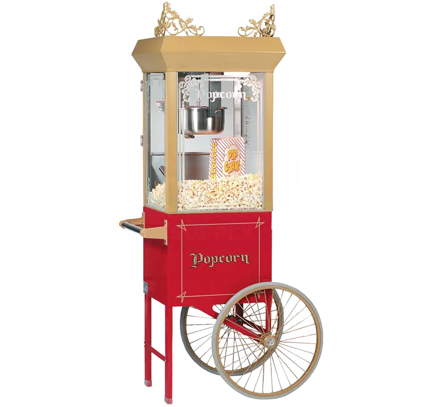 Vintage Red Popcorn Machine
