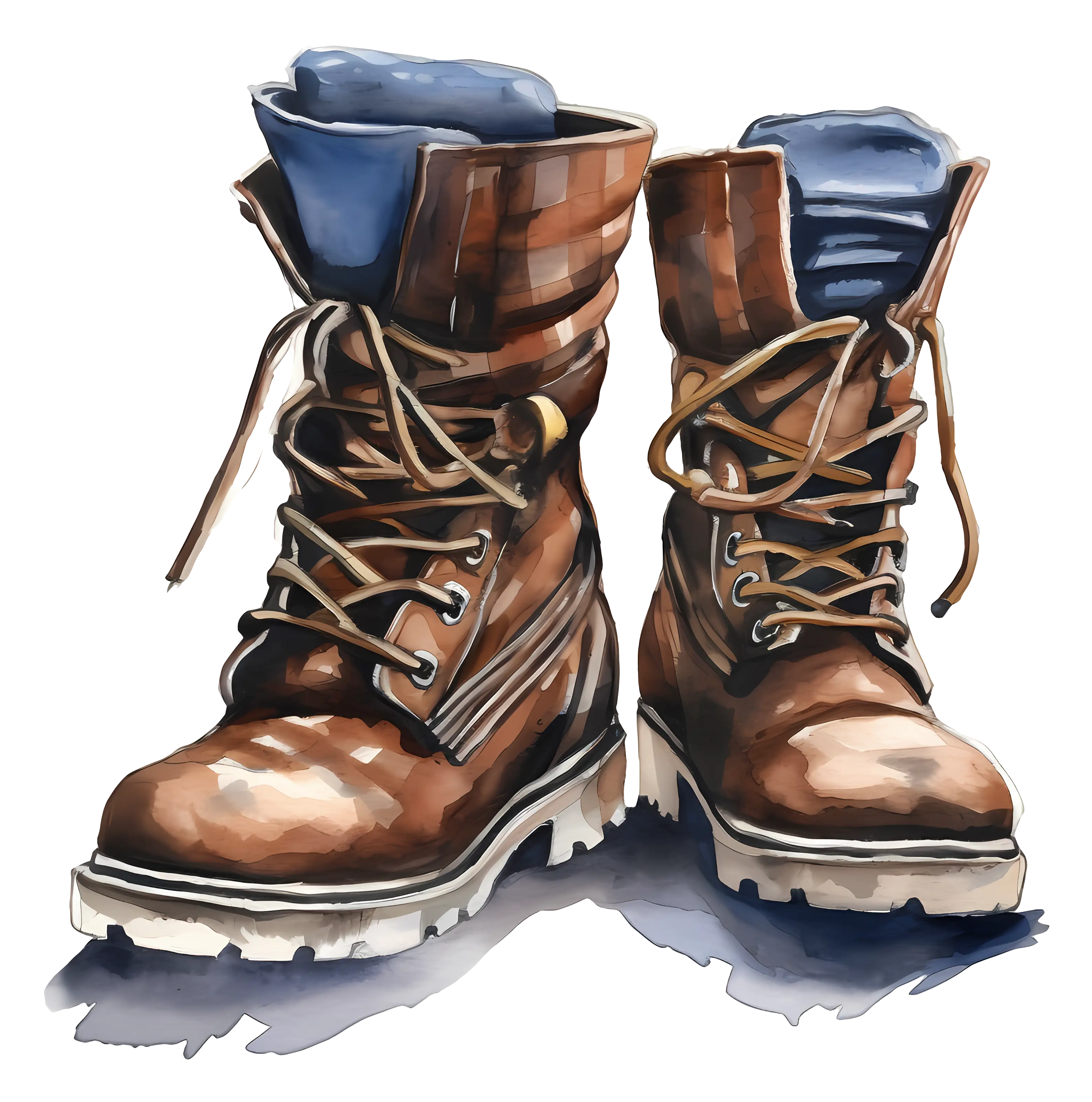 Pair of Brown Boots