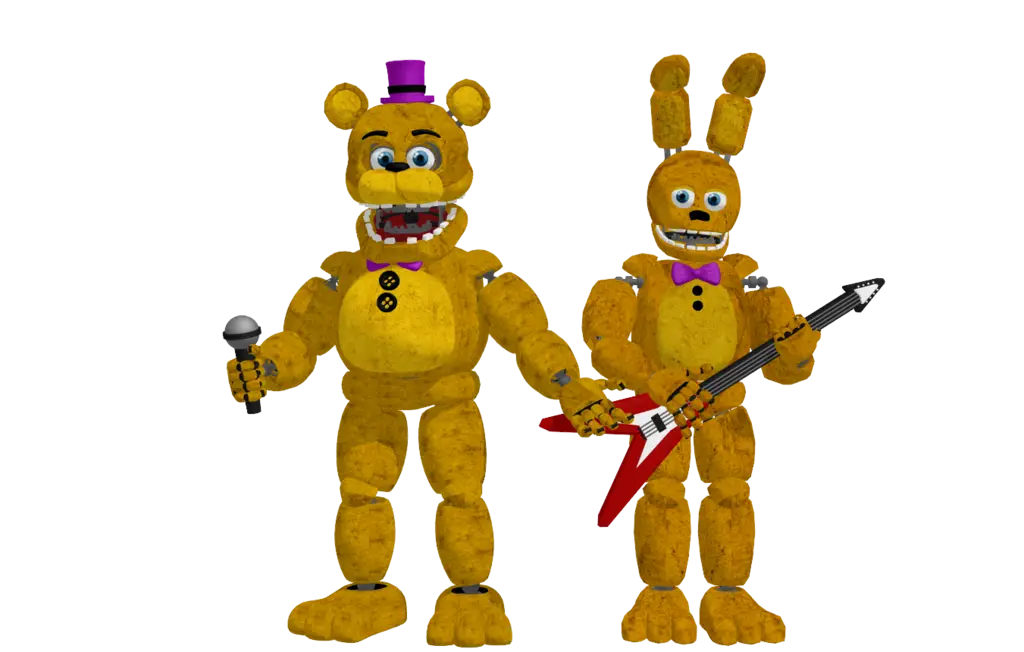 Animatronic Bear and Rabbit