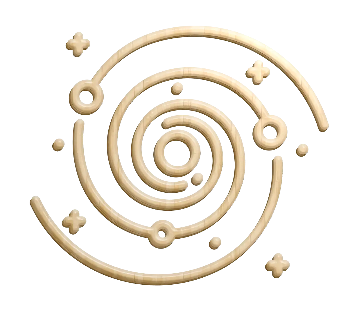 Abstract Spiral Pattern