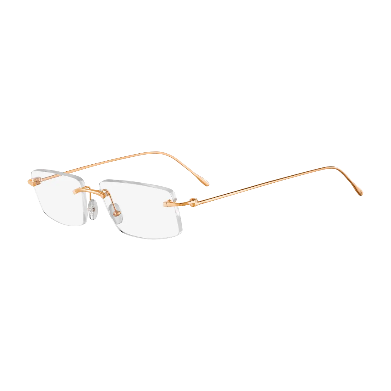 Elegant Rimless Gold Reading Glasses