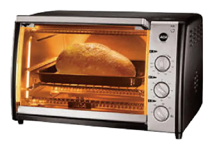 Toaster Oven with Bread