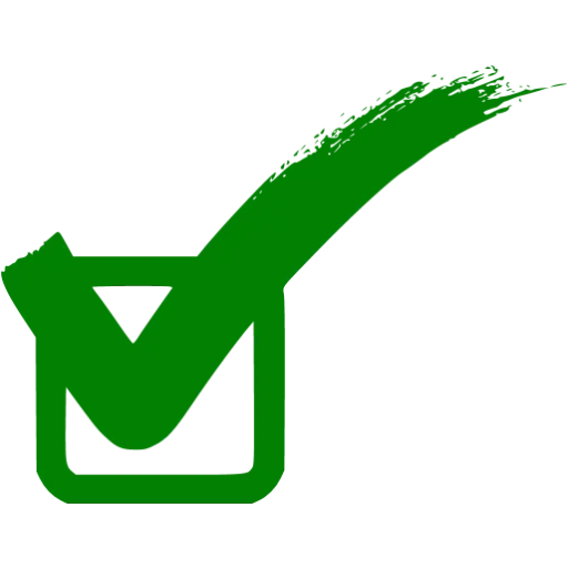 Green Checkmark Icon for Approval