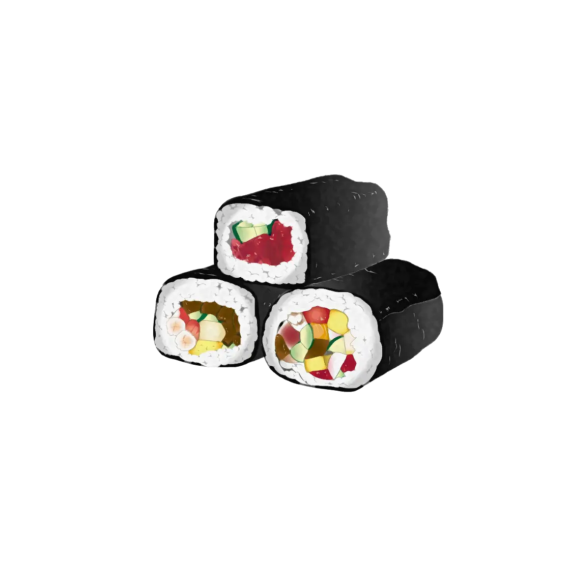Assorted Sushi Rolls