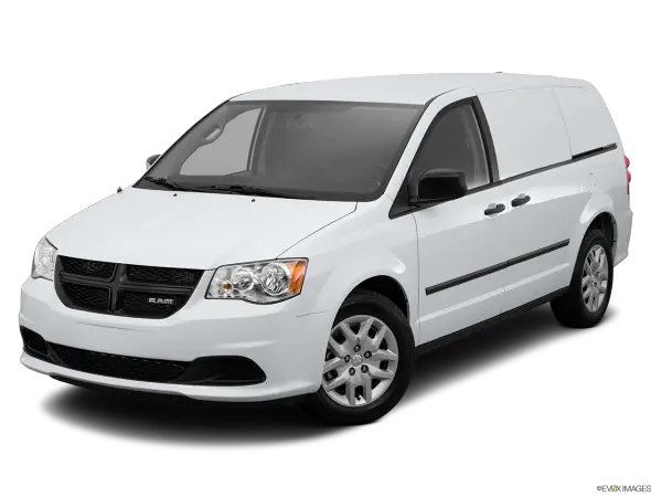 White Cargo Van for Logistics and Transport