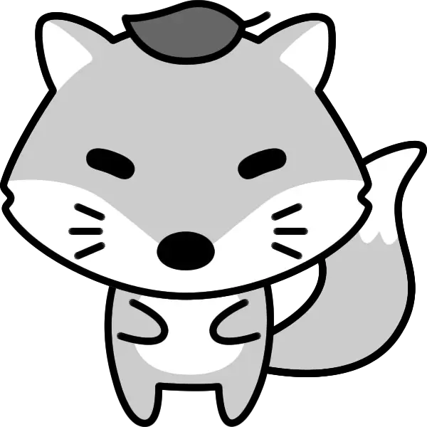 Cute Cartoon Fox Illustration