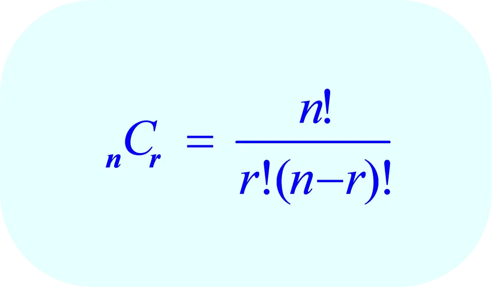 Combination Formula Equation