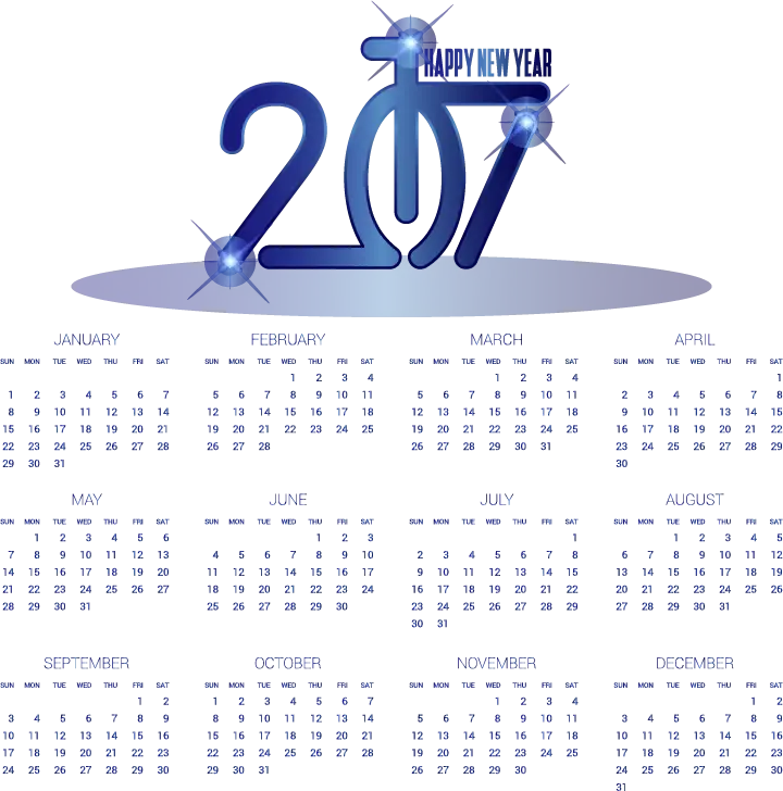 2017 Calendar