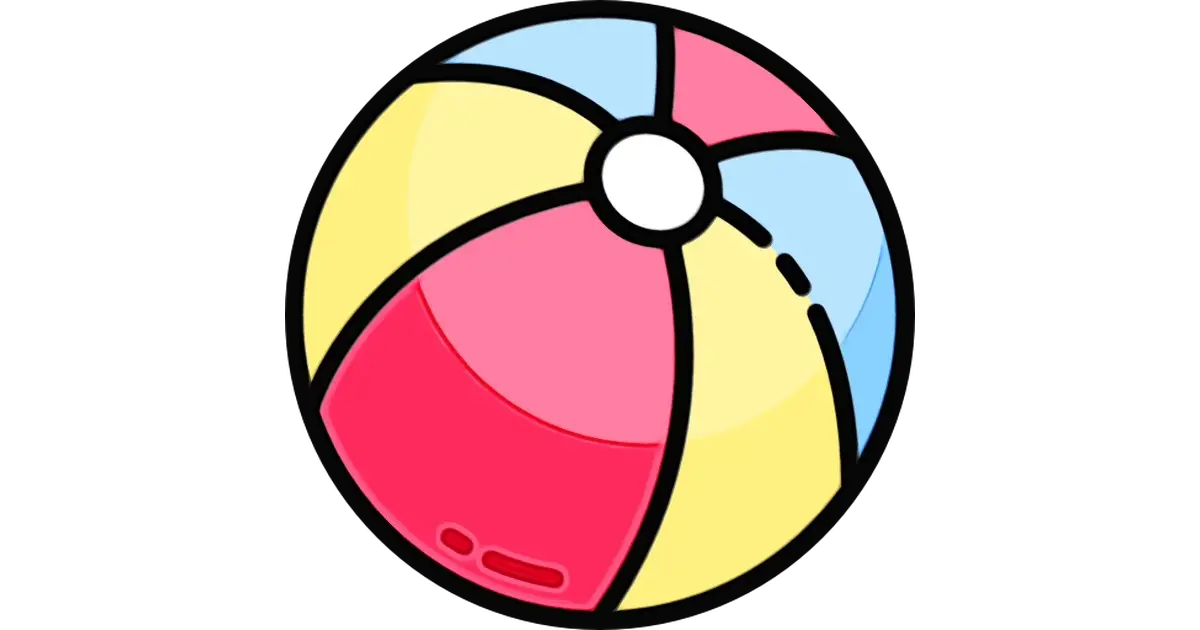 Colorful Inflatable Beach Ball