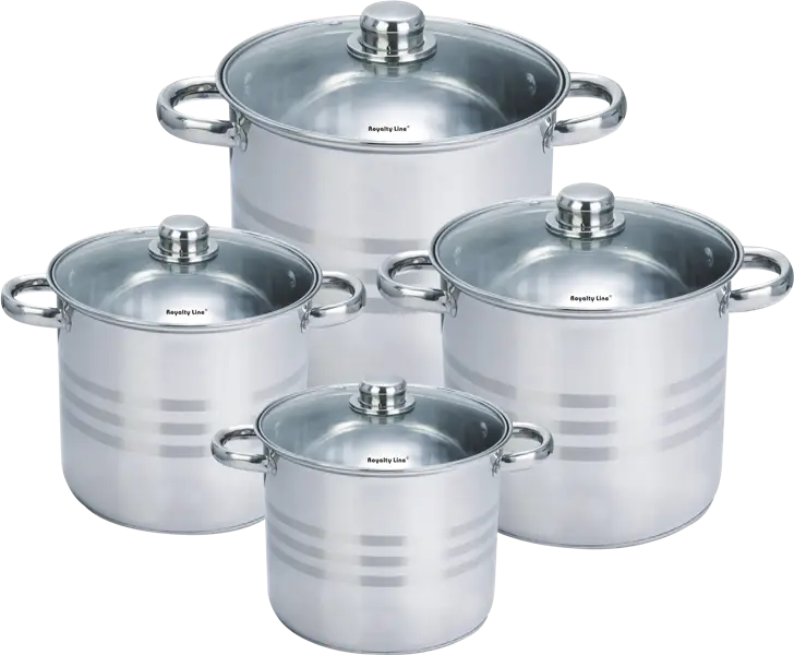 Stainless Steel Cooking Pots Set