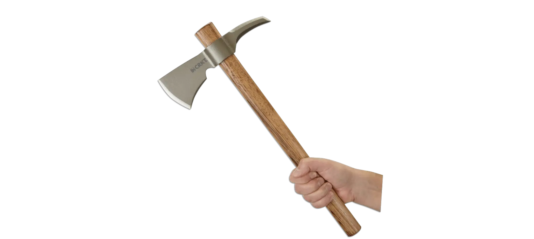 Hand Holding a Sharp Axe