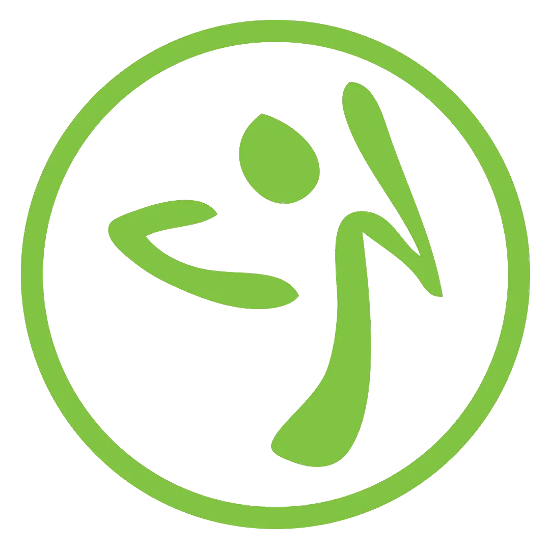 Zumba Fitness Logo in Green
