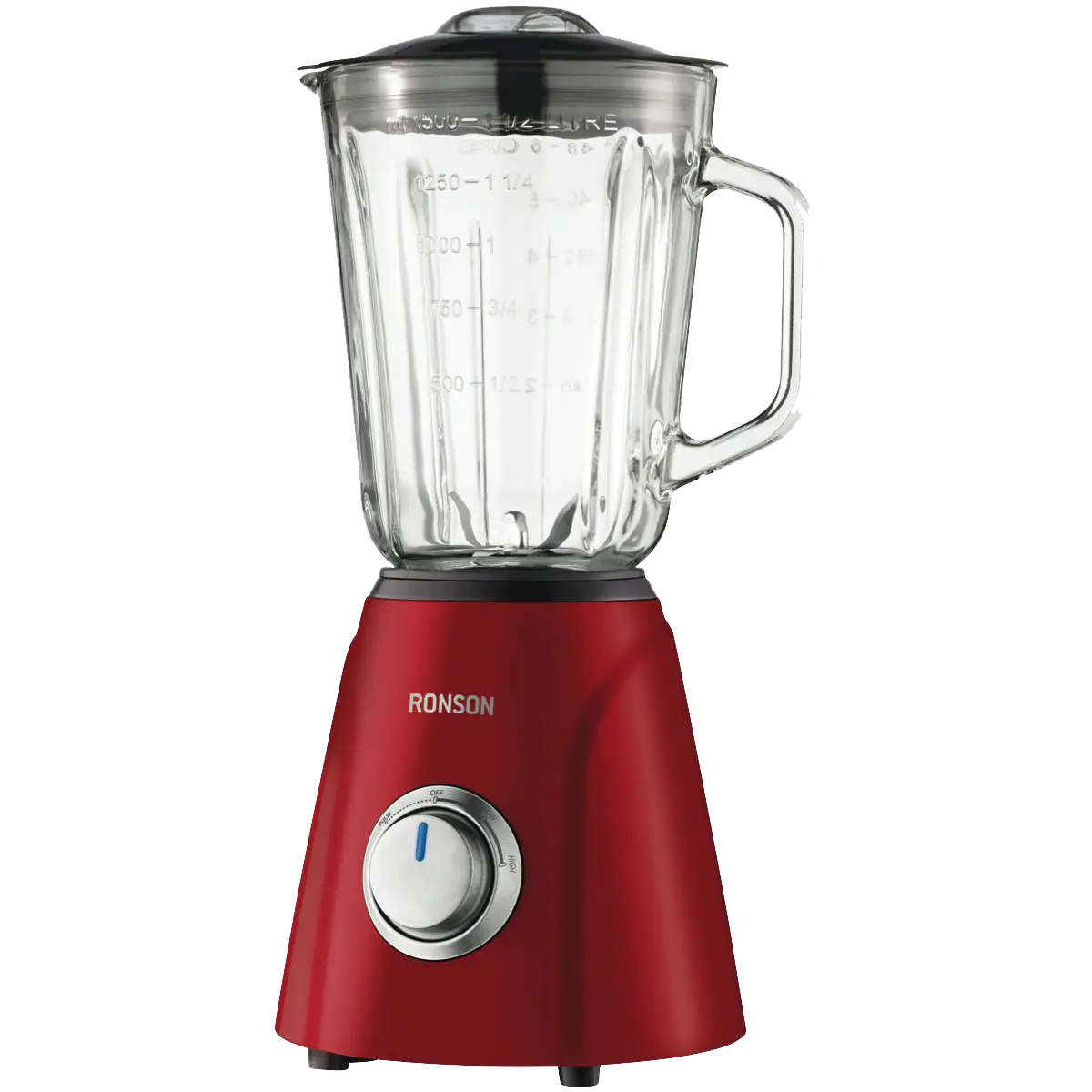 Red Blender with Glass Jar
