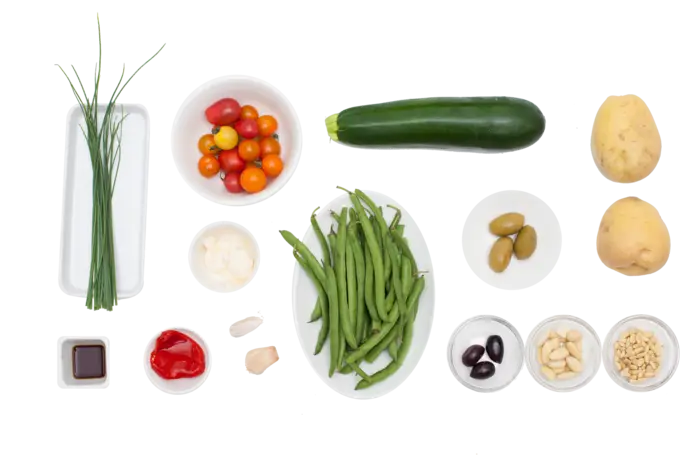 Fresh Vegetables and Ingredients
