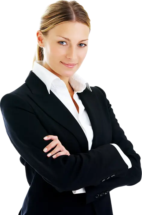 Professional Woman in Corporate Attire