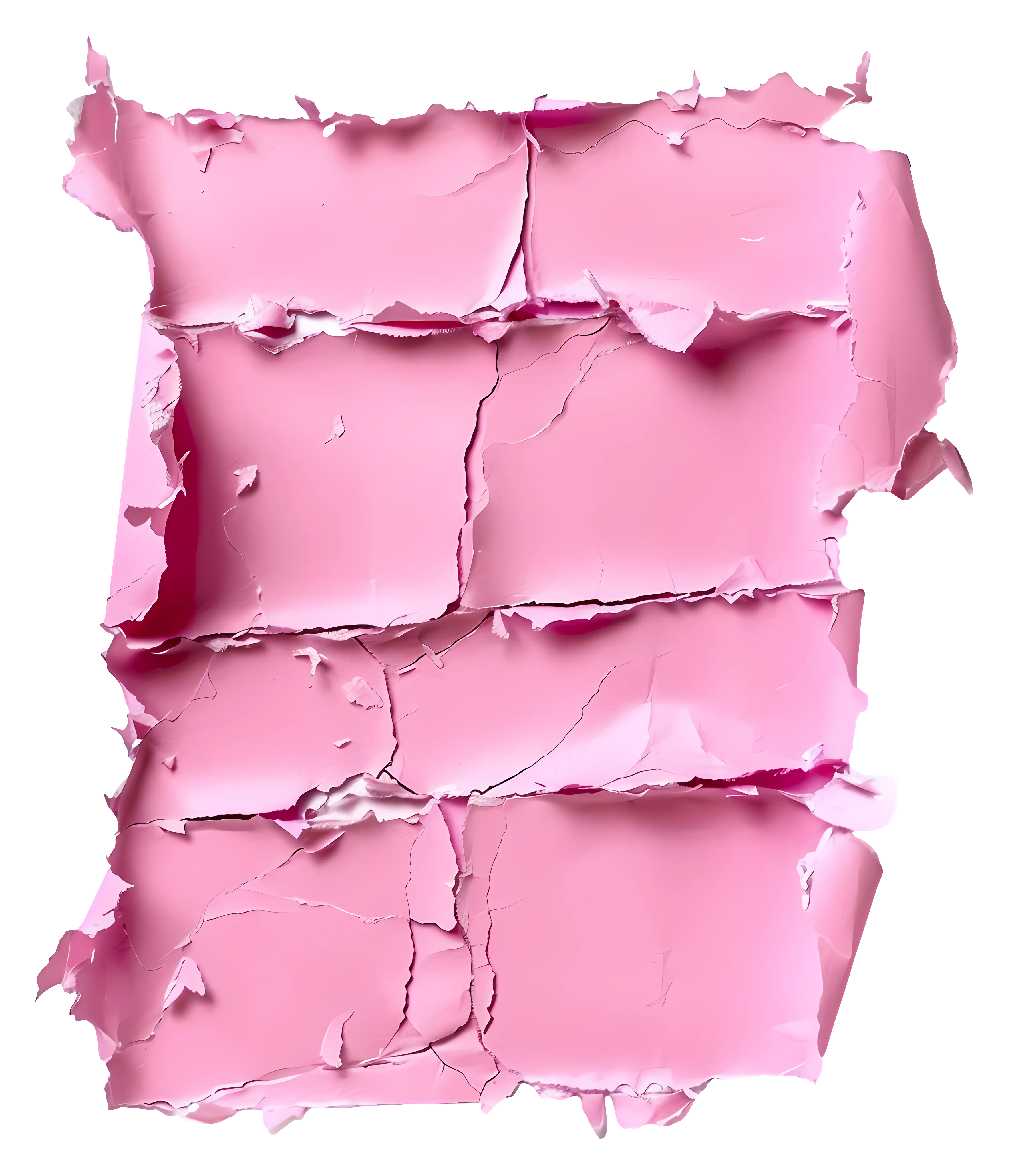 Ripped Pink Paper Texture