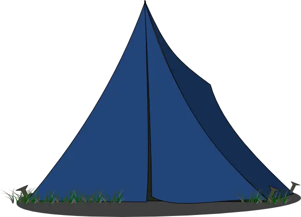 Blue Camping Tent for Outdoor Shelter