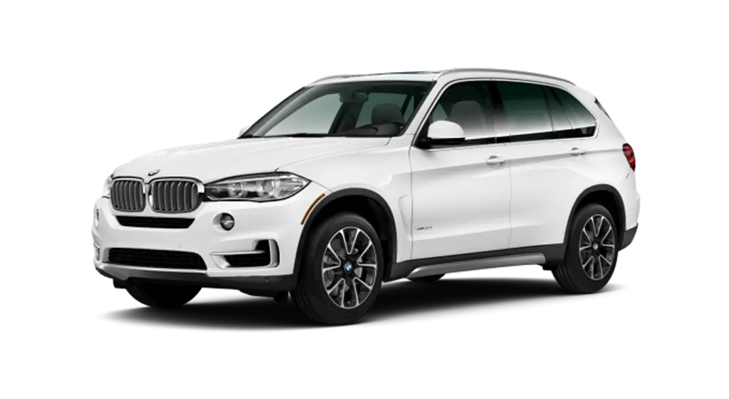 White SUV Car in Modern Design