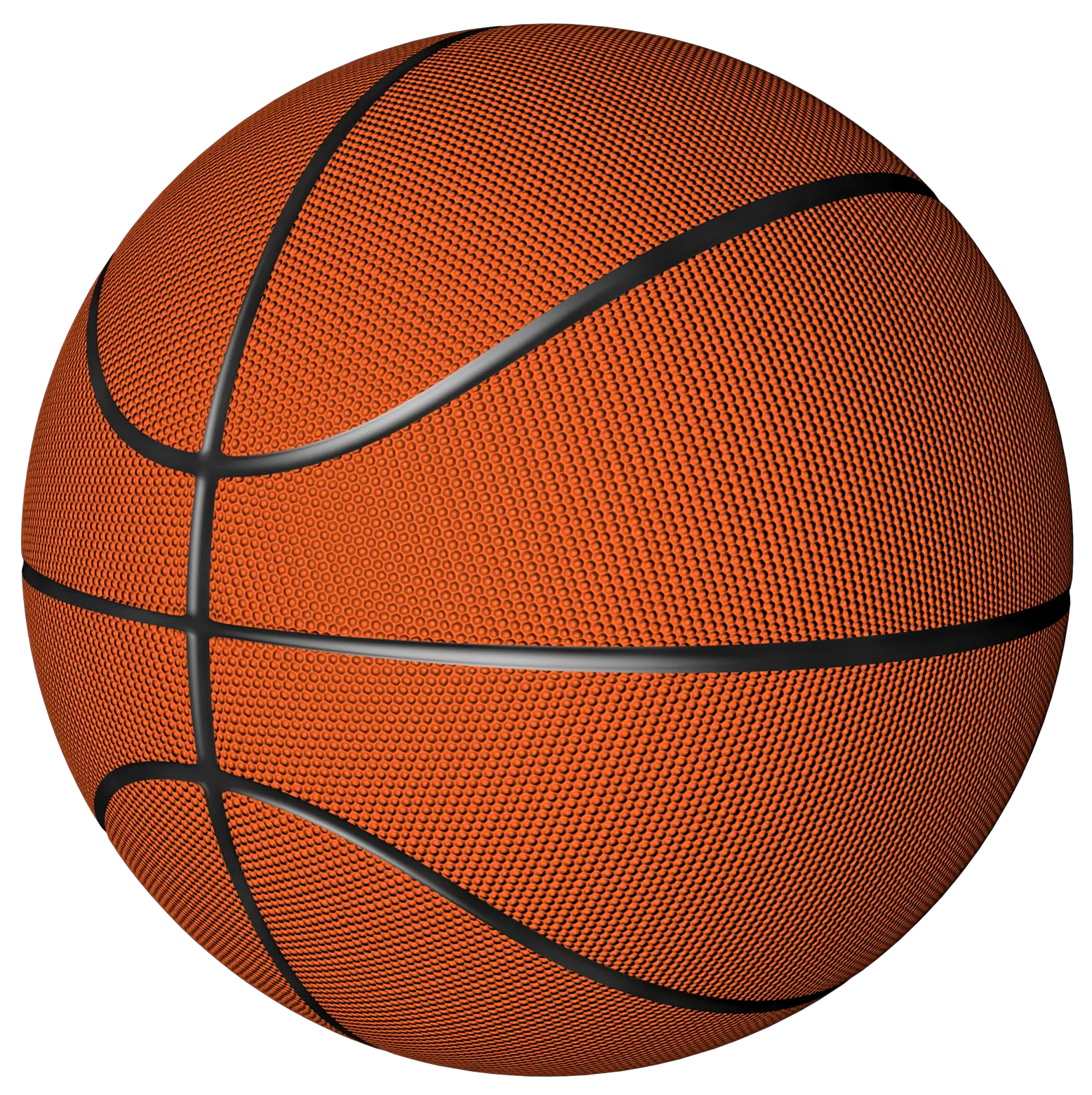 Textured Orange Basketball for Sports