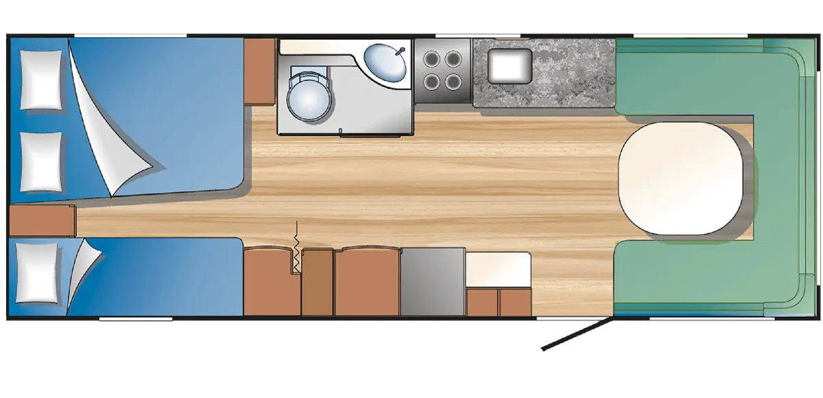 RV Layout Floor Plan