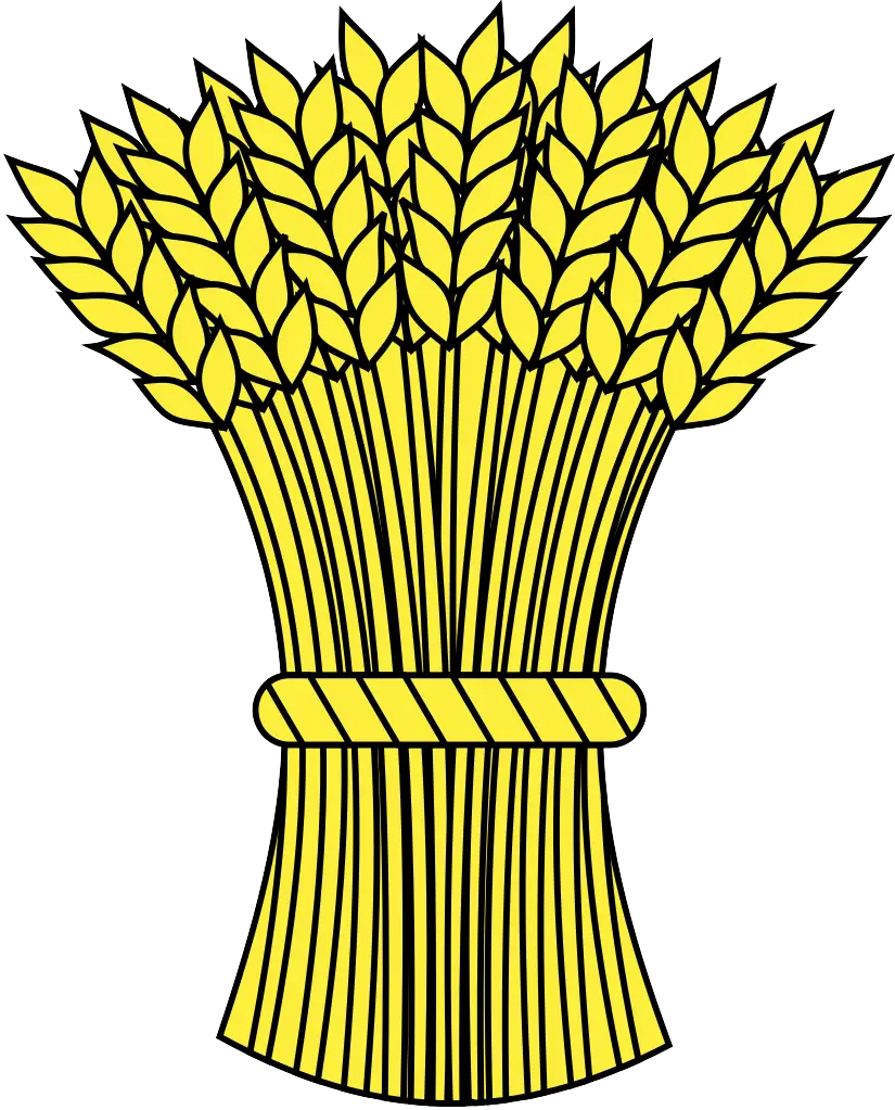Golden Wheat Bundle Illustration